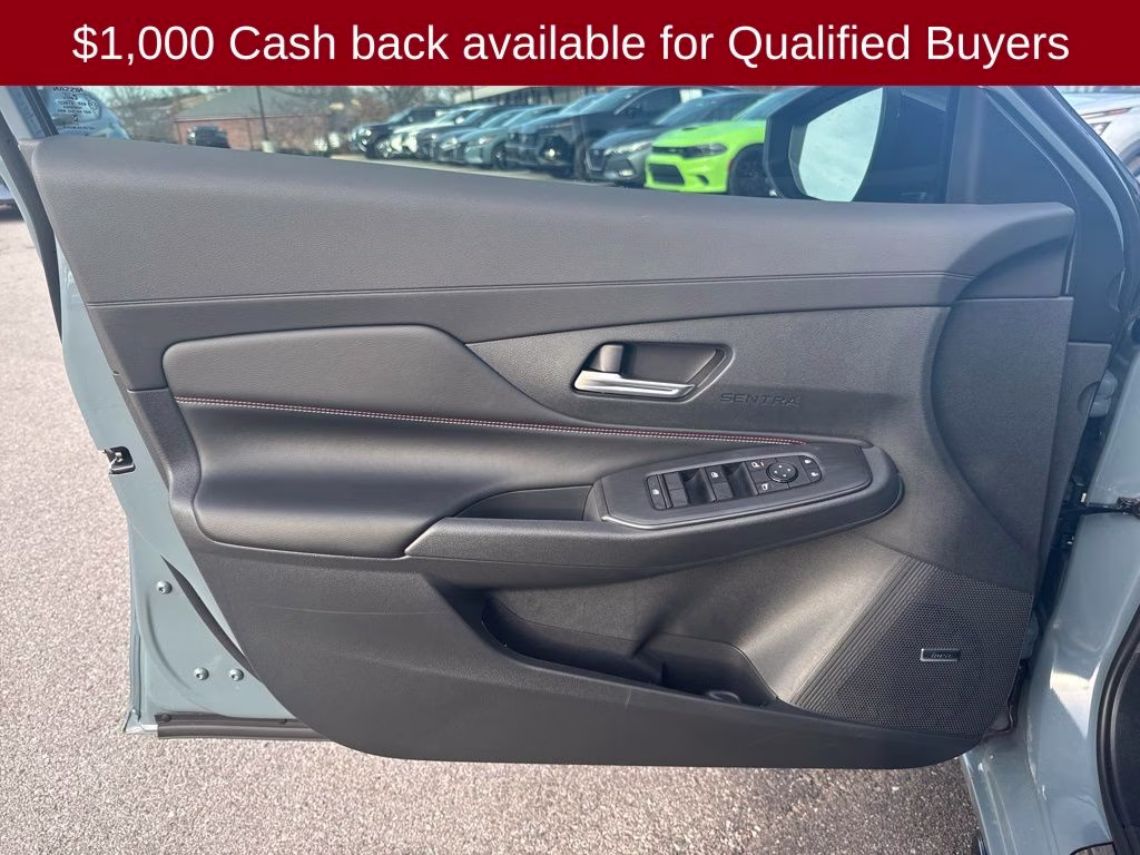 2026 Atlantic Gray Metallic Nissan Sentra SR FWD Sedan