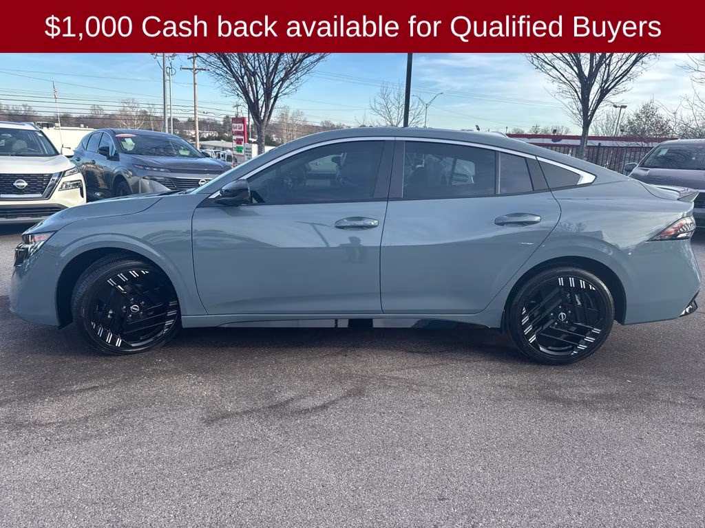 2026 Atlantic Gray Metallic Nissan Sentra SR FWD Sedan