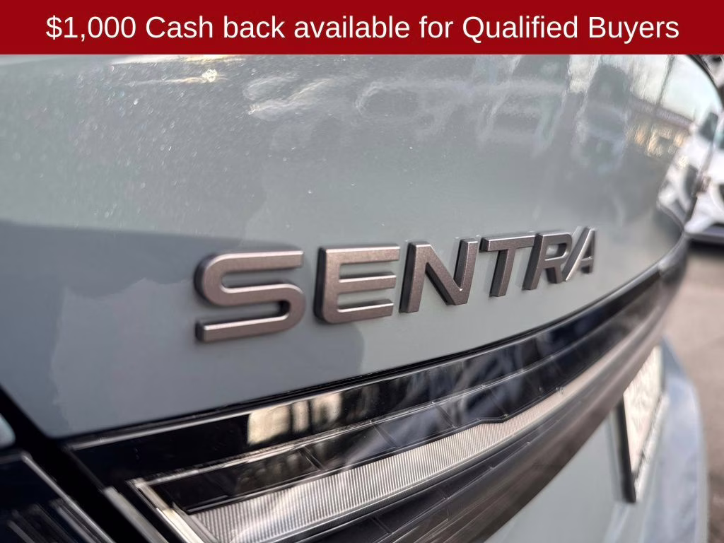 2026 Atlantic Gray Metallic Nissan Sentra SR FWD Sedan