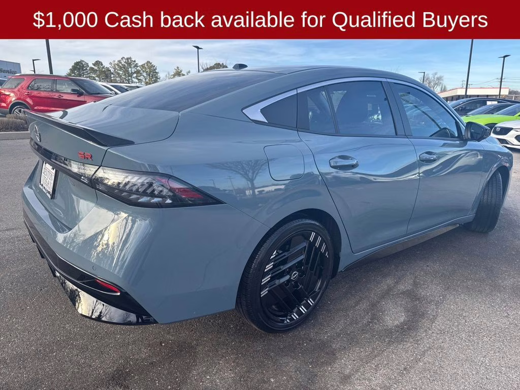 2026 Atlantic Gray Metallic Nissan Sentra SR FWD Sedan