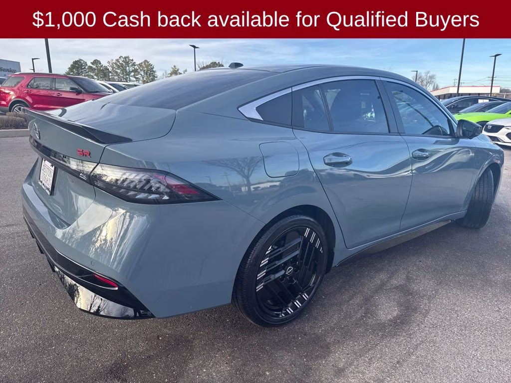 2026 Atlantic Gray Metallic Nissan Sentra SR FWD Sedan