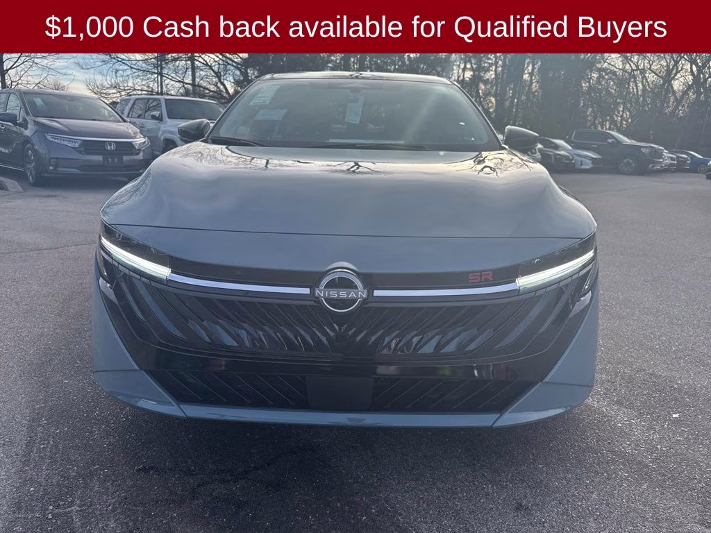 2026 Atlantic Gray Metallic Nissan Sentra SR FWD Sedan