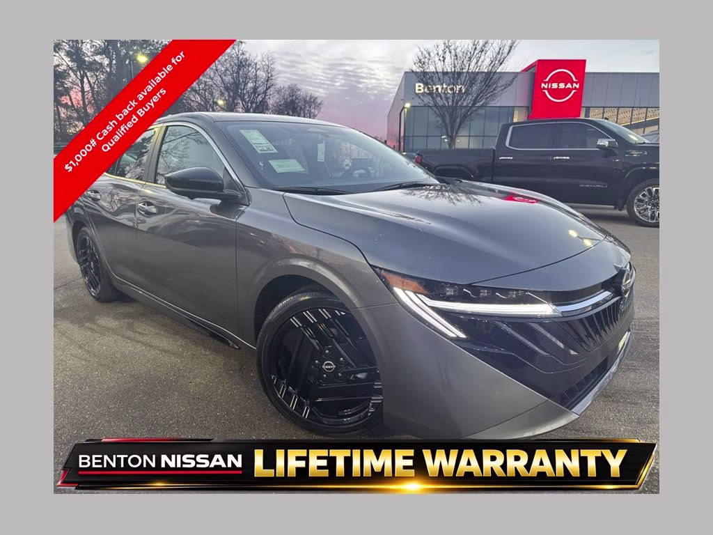 2026 Gun Metallic Nissan Sentra SR FWD Sedan