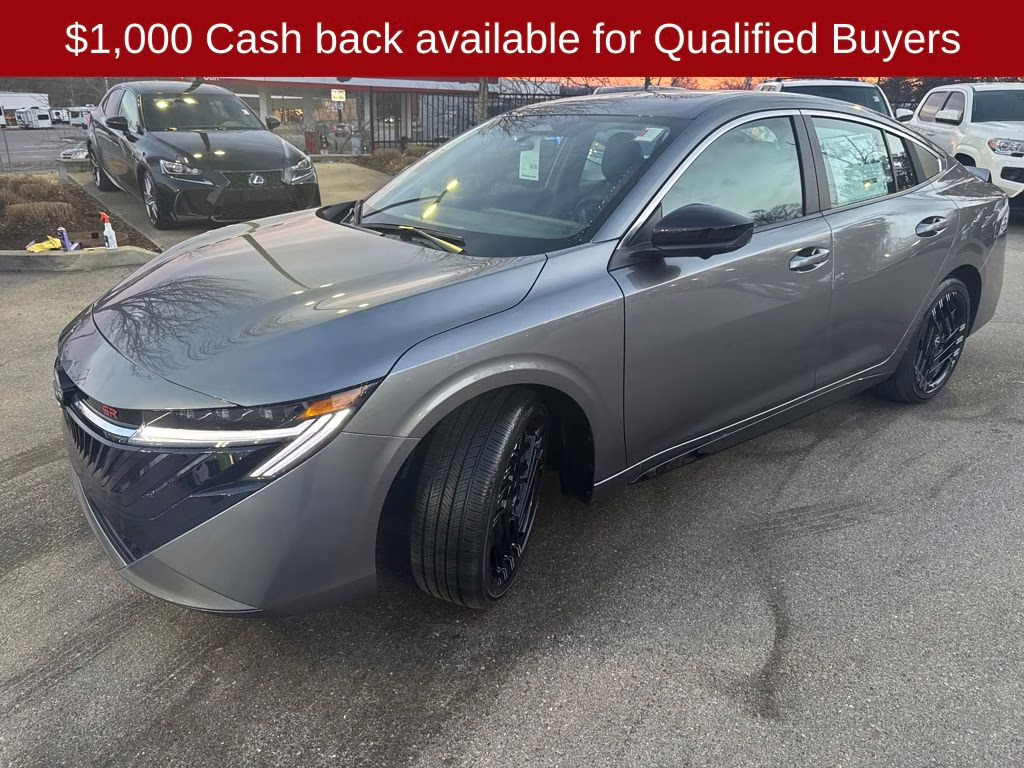 2026 Gun Metallic Nissan Sentra SR FWD Sedan