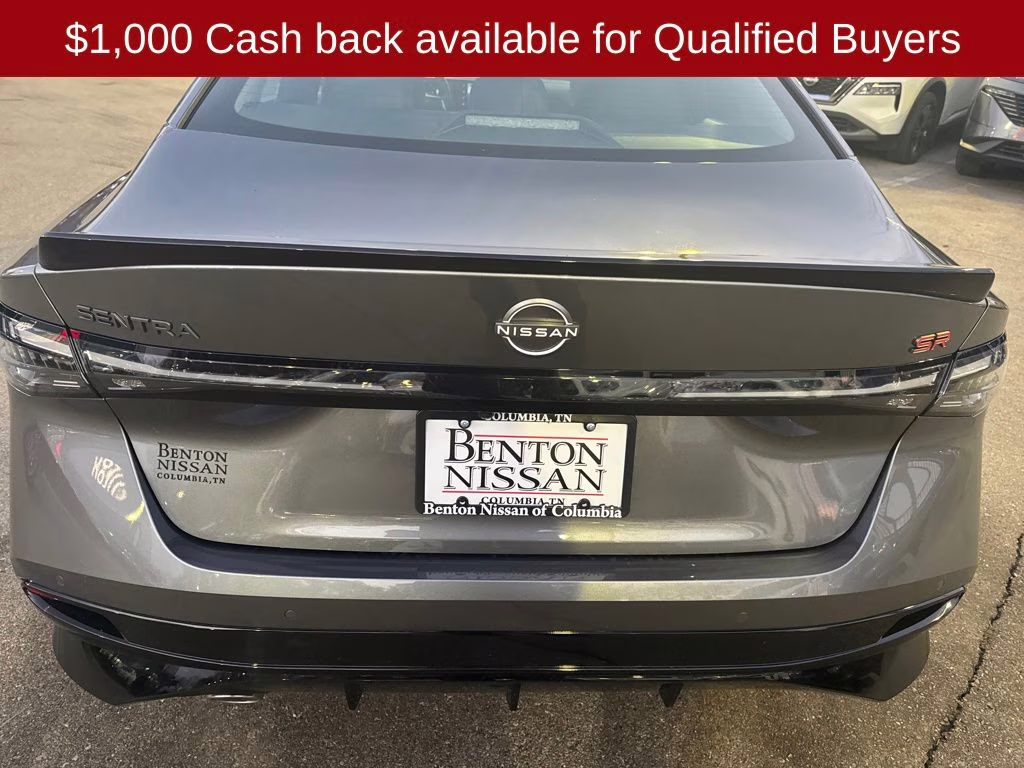 2026 Gun Metallic Nissan Sentra SR FWD Sedan