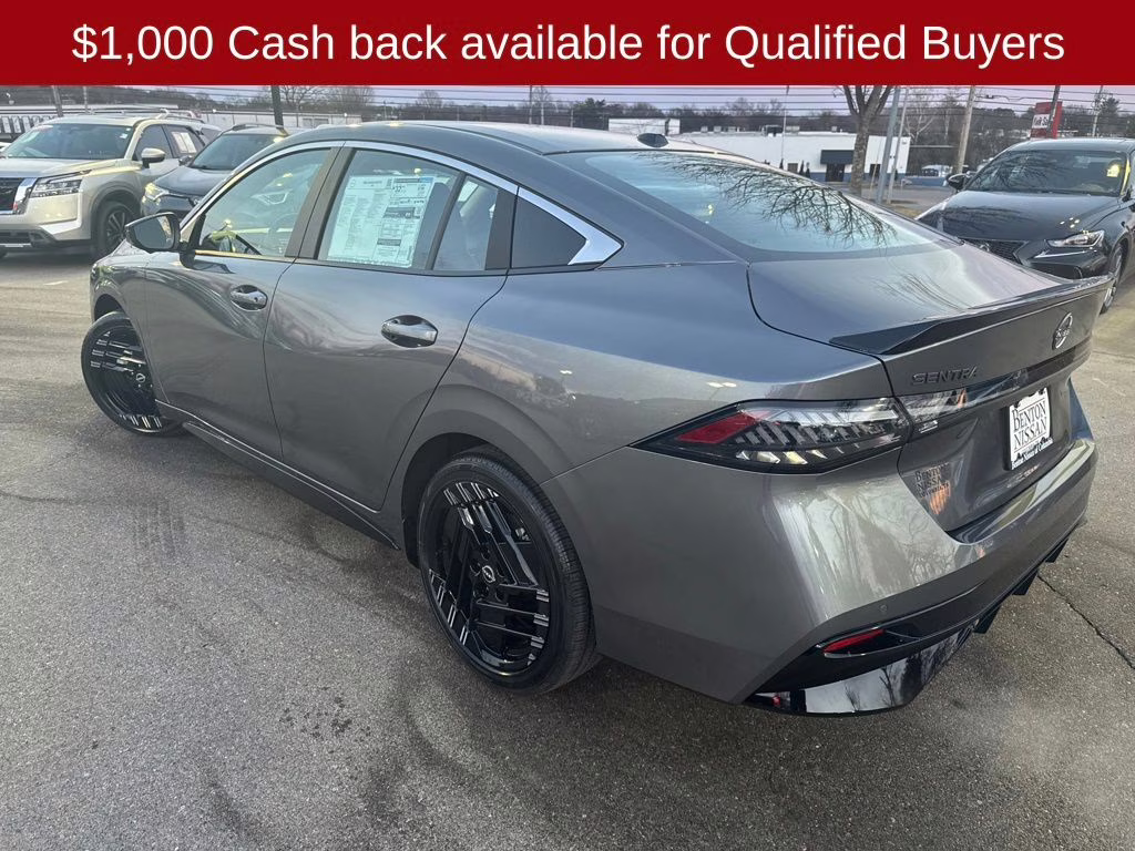 2026 Gun Metallic Nissan Sentra SR FWD Sedan