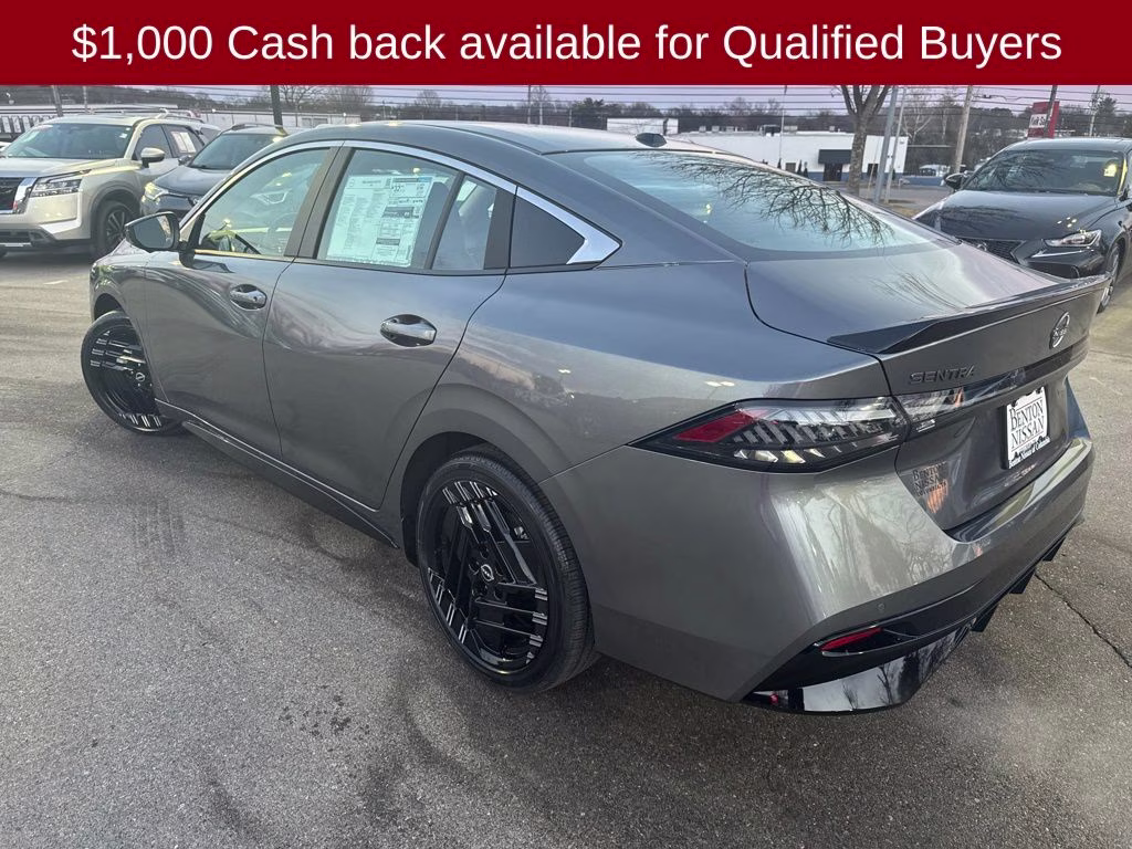 2026 Gun Metallic Nissan Sentra SR FWD Sedan
