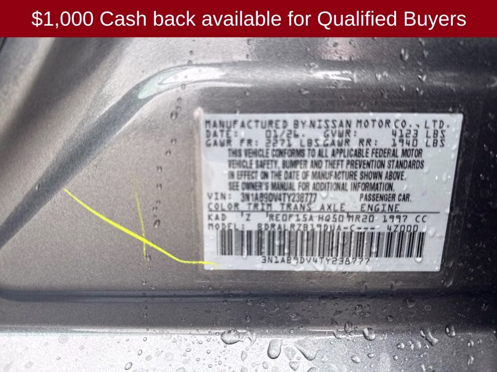 2026 Gun Metallic Nissan Sentra SR FWD Sedan
