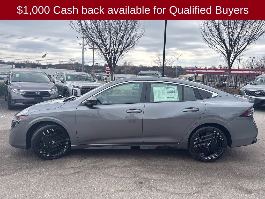 2026 Gun Metallic Nissan Sentra SR FWD Sedan