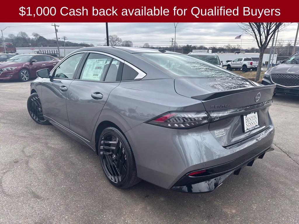 2026 Gun Metallic Nissan Sentra SR FWD Sedan