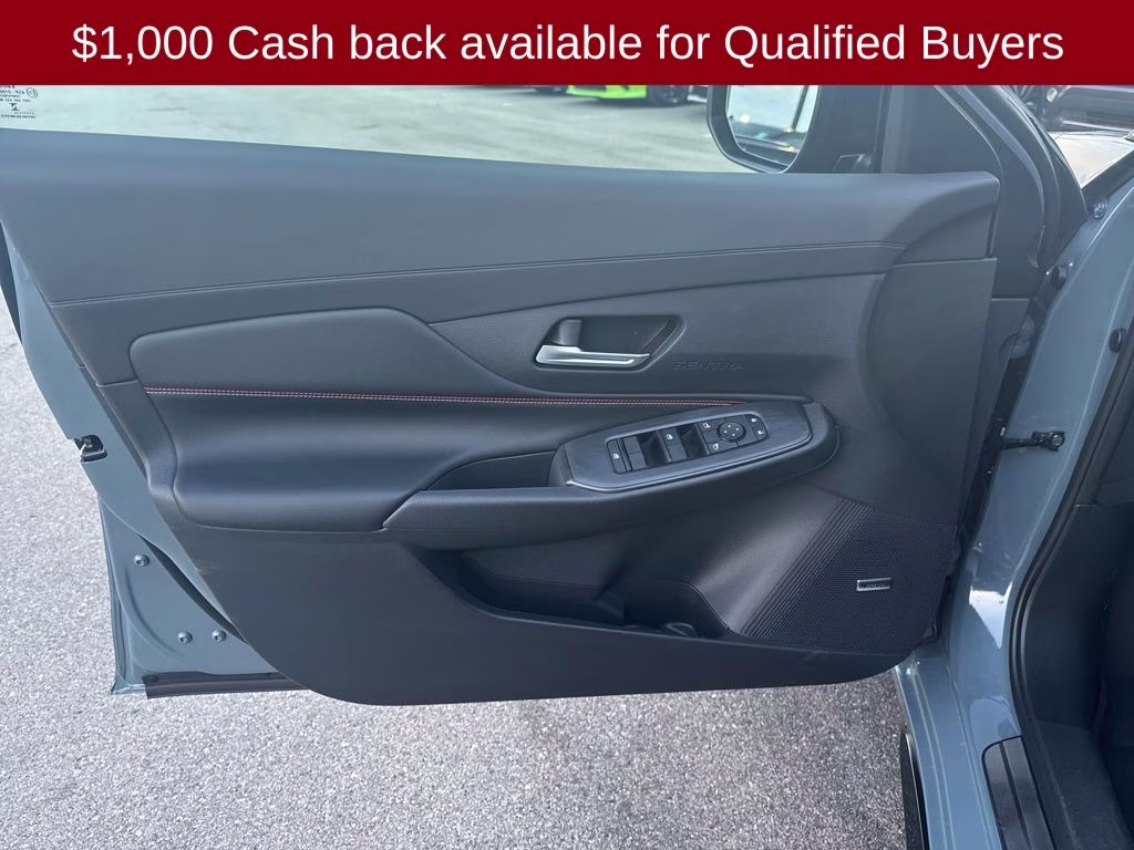 2026 Atlantic Gray Metallic Nissan Sentra SR FWD Sedan