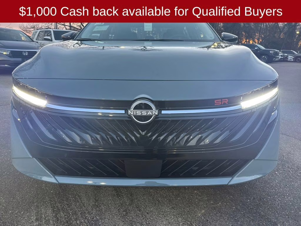 2026 Atlantic Gray Metallic Nissan Sentra SR FWD Sedan