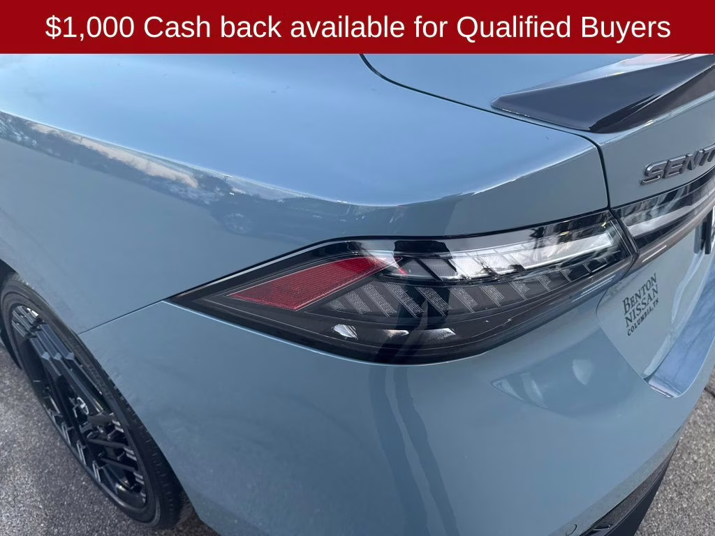 2026 Atlantic Gray Metallic Nissan Sentra SR FWD Sedan