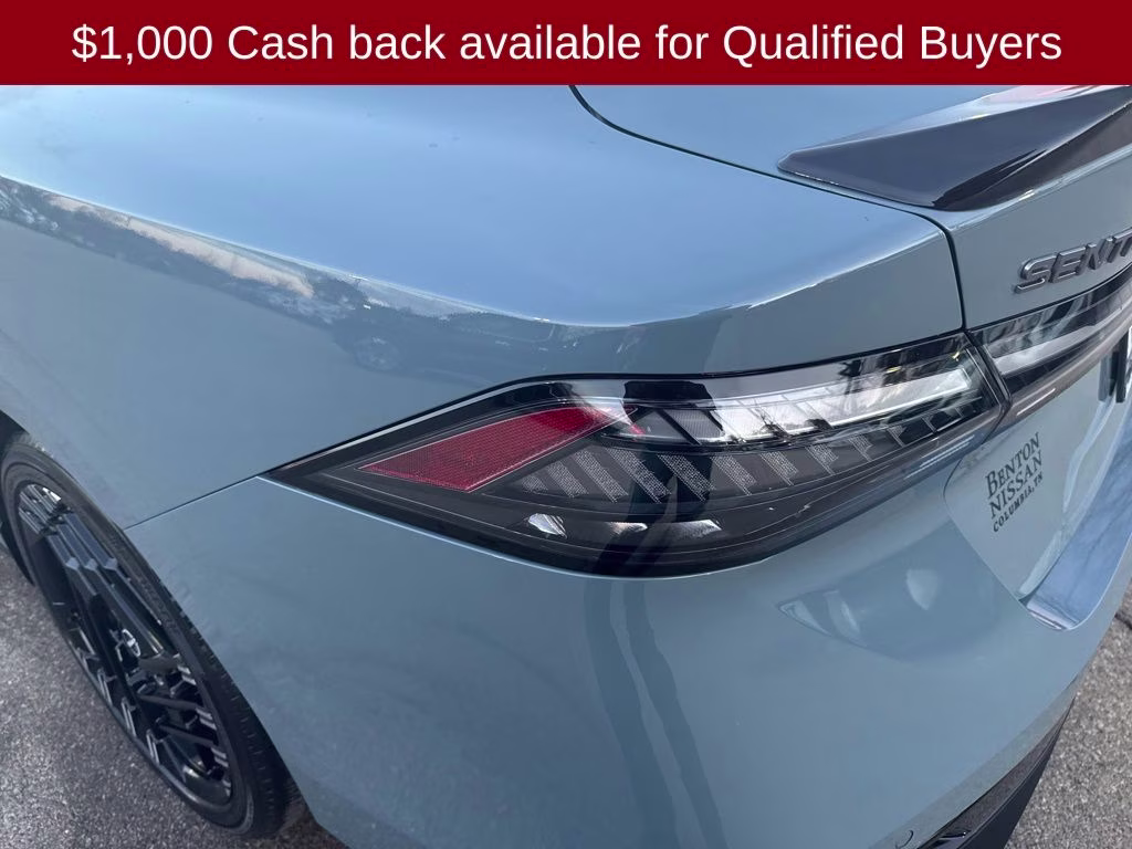 2026 Atlantic Gray Metallic Nissan Sentra SR FWD Sedan