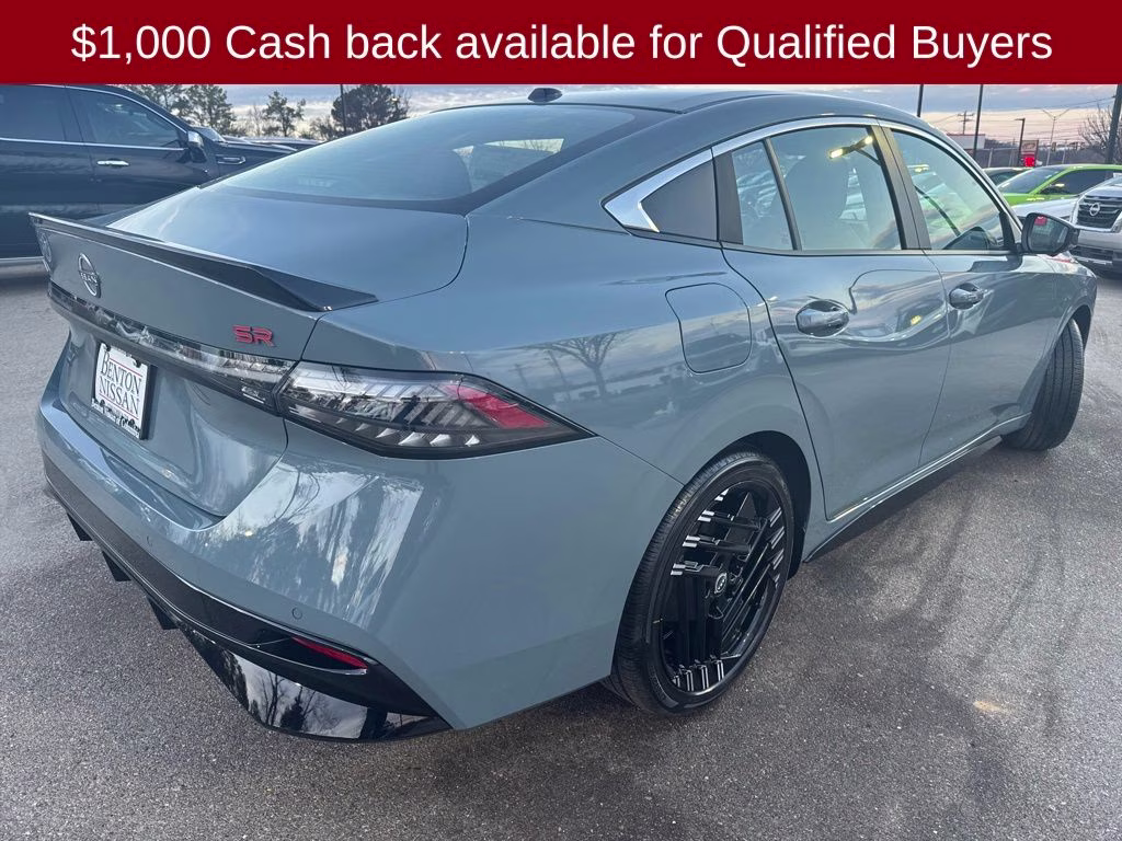 2026 Atlantic Gray Metallic Nissan Sentra SR FWD Sedan