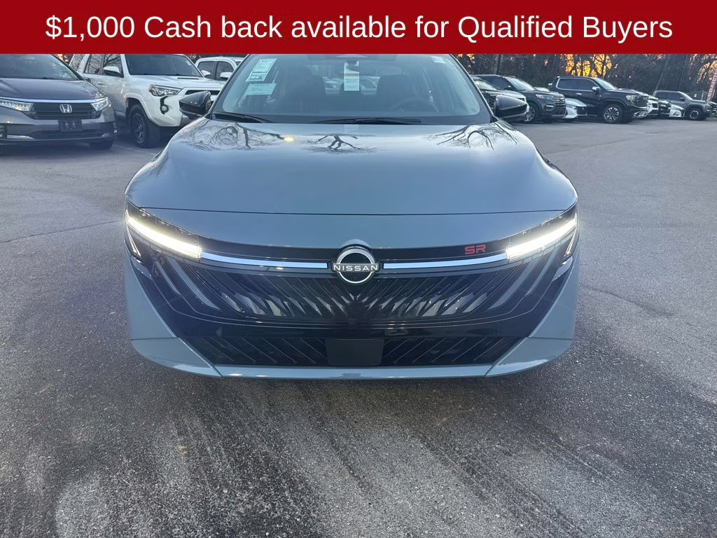 2026 Atlantic Gray Metallic Nissan Sentra SR FWD Sedan