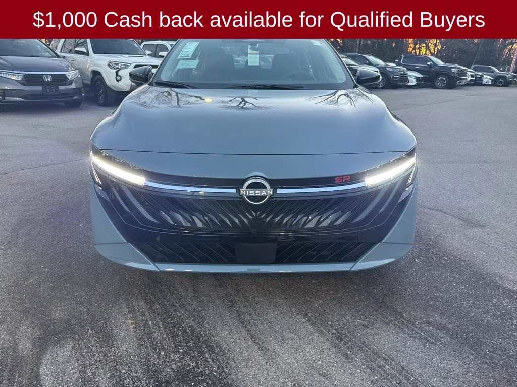 2026 Atlantic Gray Metallic Nissan Sentra SR FWD Sedan