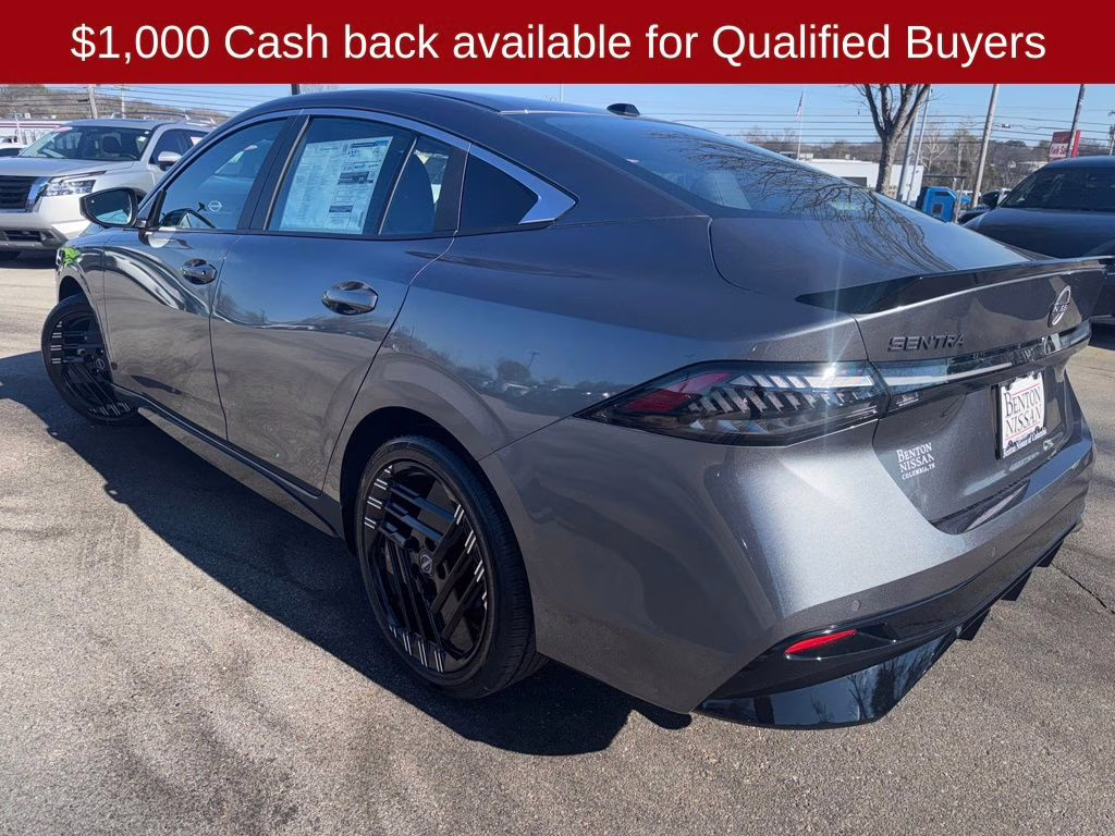 2026 Gun Metallic Nissan Sentra SR FWD Sedan