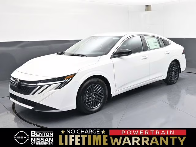 2026 Fresh Powder Nissan Sentra SV FWD Sedan