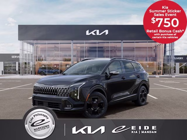 2026 Panthera Metal Gray Kia Sportage X-Line AWD SUV