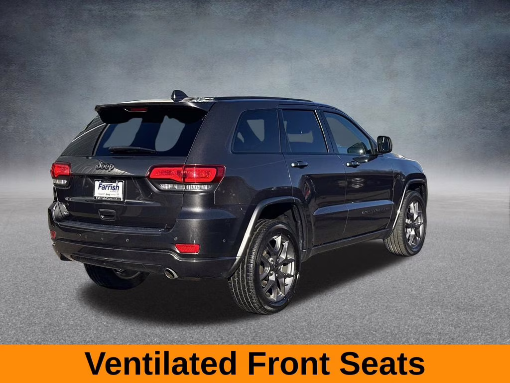 2021 Granite Crystal Metallic Clearcoat Jeep Grand Cherokee 80th Anniversary Edition 4X4 SUV