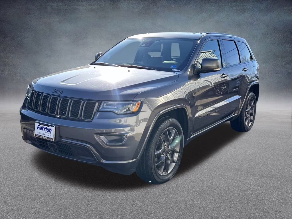 2021 Granite Crystal Metallic Clearcoat Jeep Grand Cherokee 80th Anniversary Edition 4X4 SUV