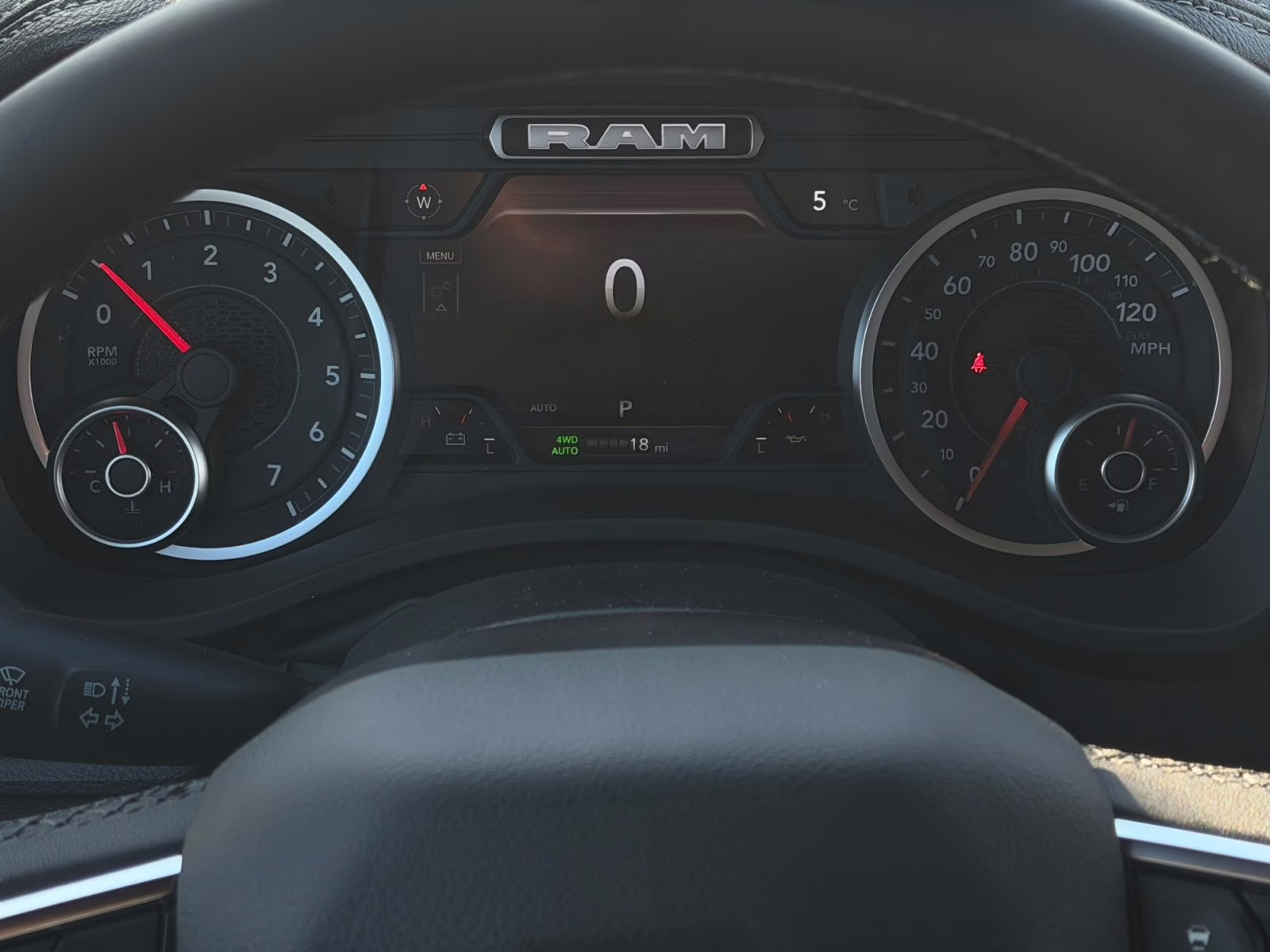 2026 Forged Blue Metallic Ram 1500 Laramie 4X4 Truck