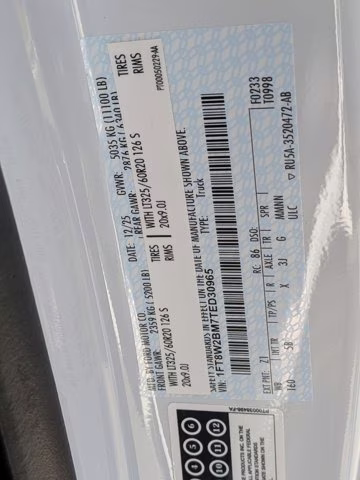 2026 Oxford White Ford Super Duty F-250 SRW Roush 4X4 Truck