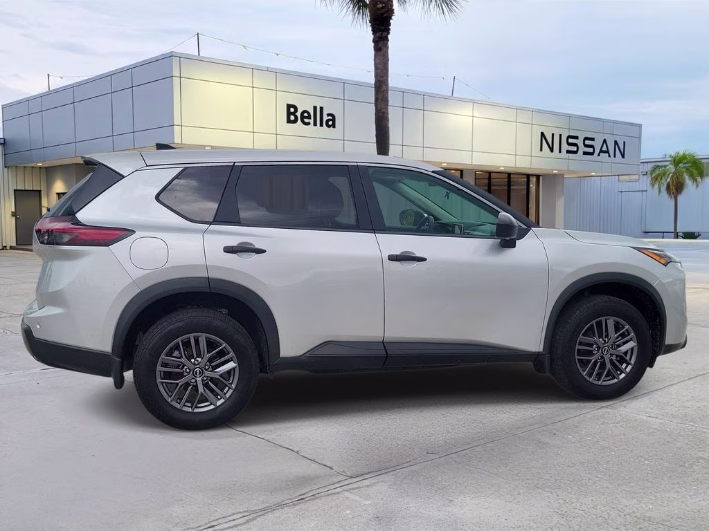 2025 Brilliant Silver Metallic Nissan Rogue S AWD SUV