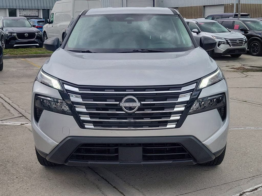 2025 Brilliant Silver Metallic Nissan Rogue S AWD SUV