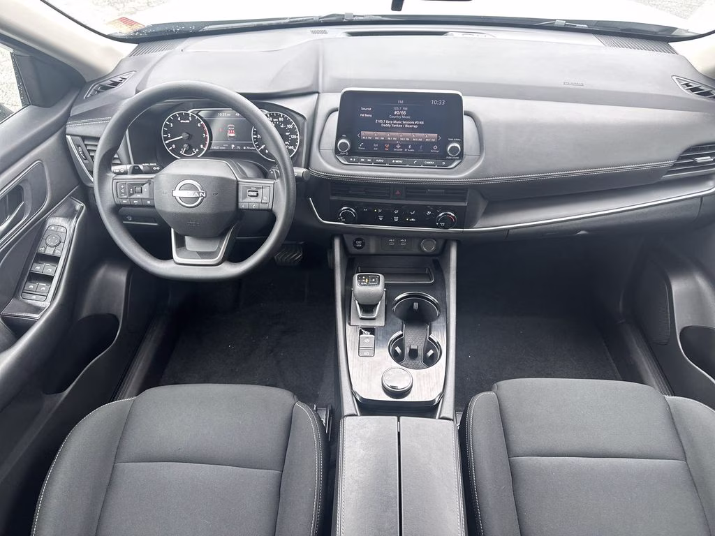 2025 Brilliant Silver Metallic Nissan Rogue S AWD SUV