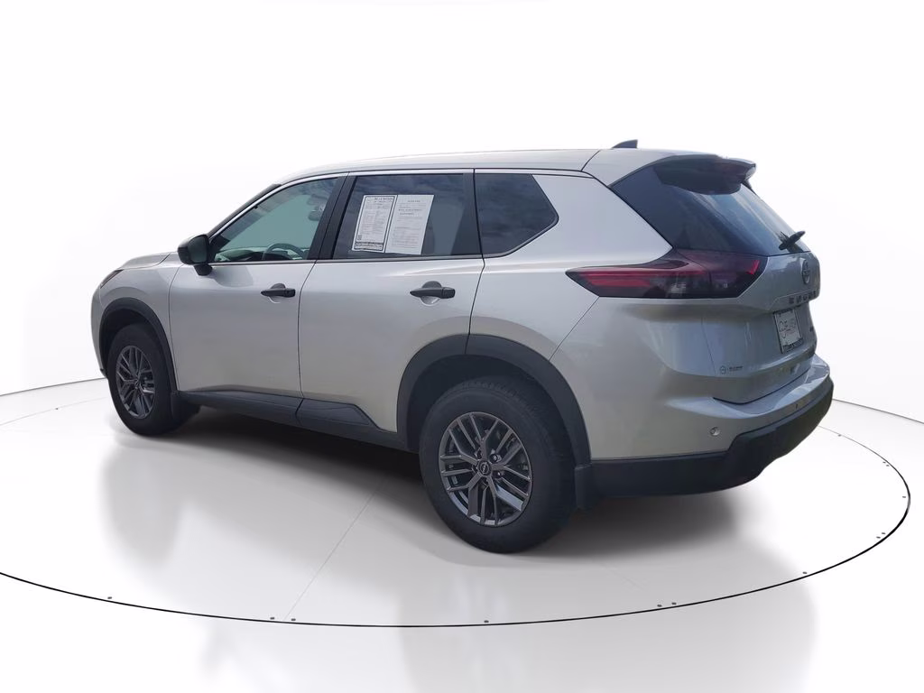 2025 Brilliant Silver Metallic Nissan Rogue S AWD SUV