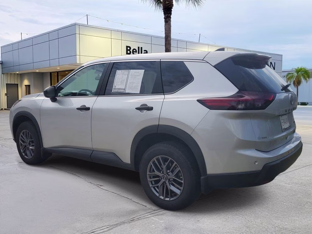 2025 Brilliant Silver Metallic Nissan Rogue S AWD SUV