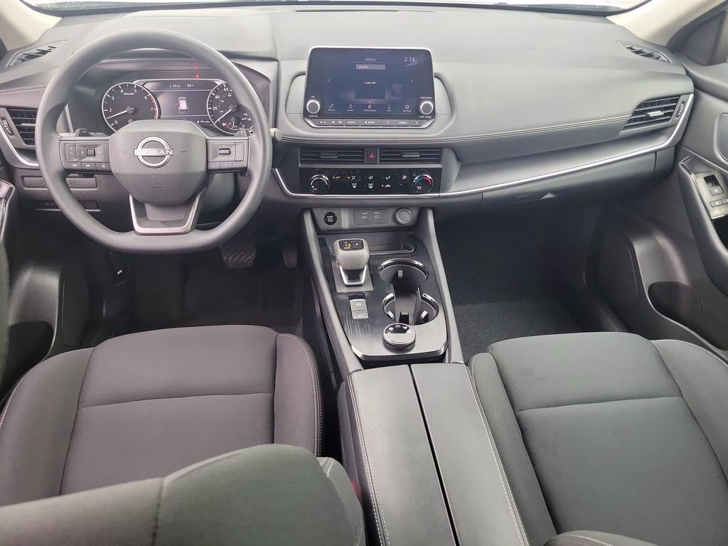 2025 Brilliant Silver Metallic Nissan Rogue S AWD SUV