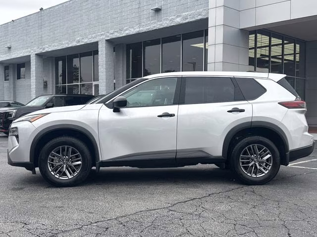 2025 Brilliant Silver Metallic Nissan Rogue S AWD SUV