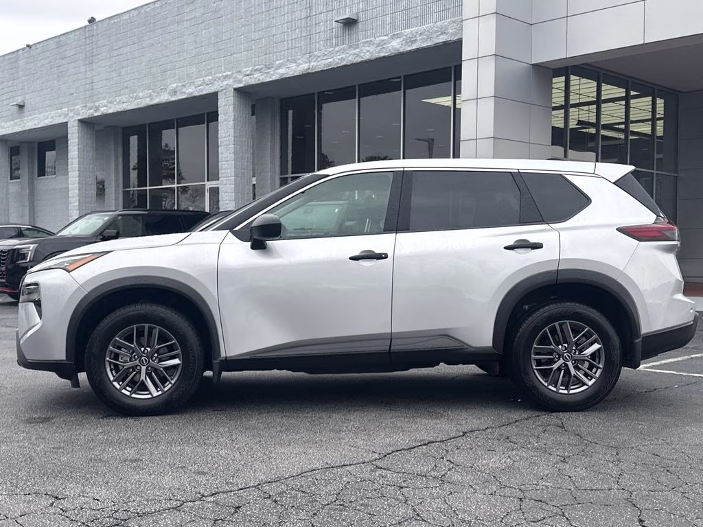2025 Brilliant Silver Metallic Nissan Rogue S AWD SUV