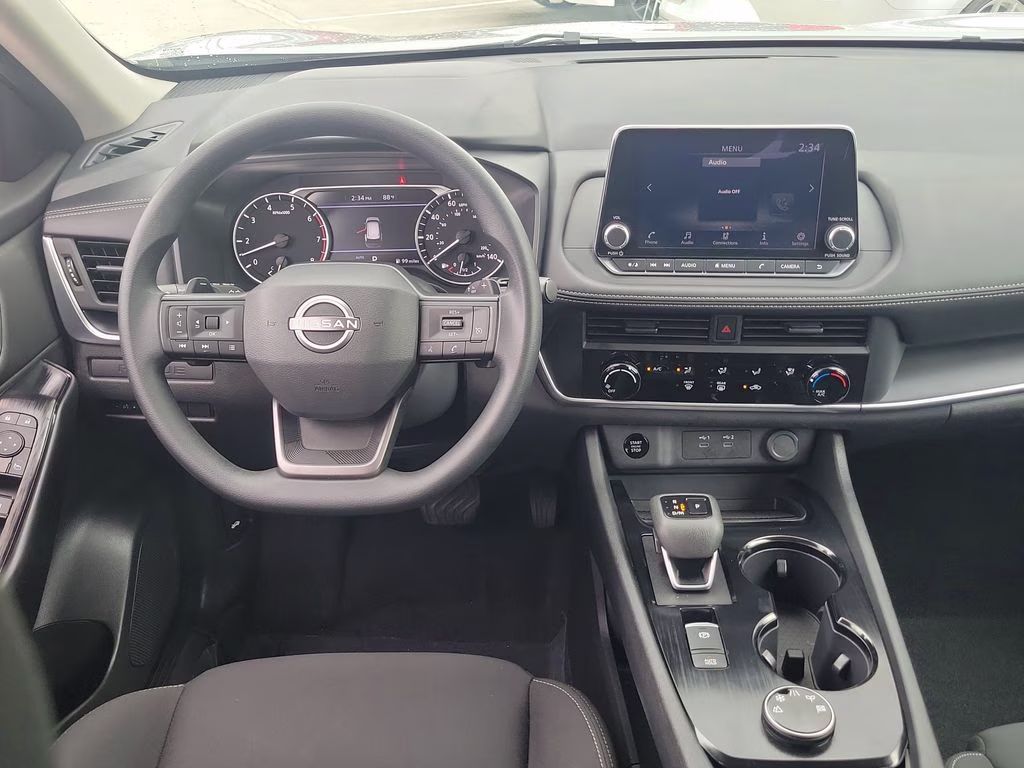 2025 Brilliant Silver Metallic Nissan Rogue S AWD SUV