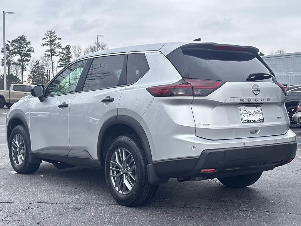 2025 Brilliant Silver Metallic Nissan Rogue S AWD SUV