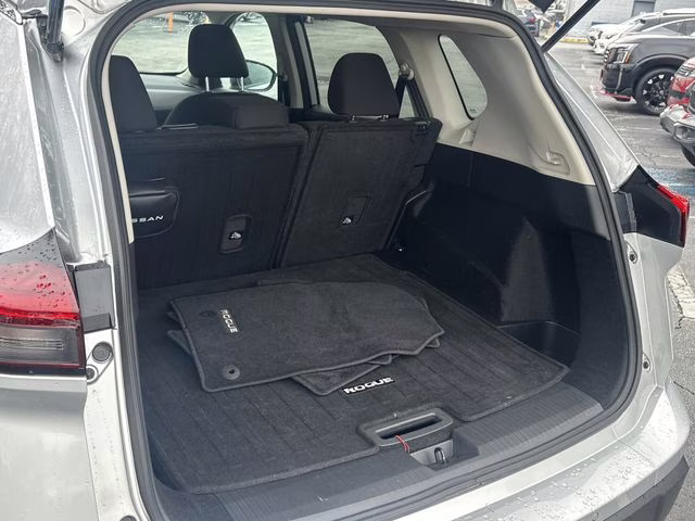 2025 Brilliant Silver Metallic Nissan Rogue S AWD SUV