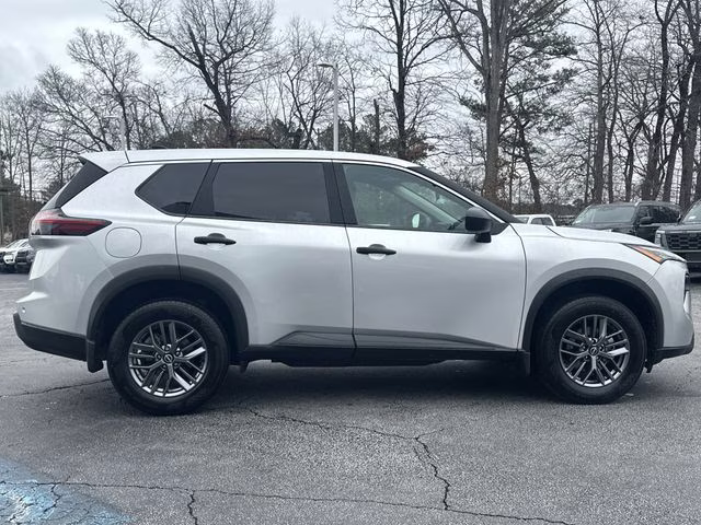 2025 Brilliant Silver Metallic Nissan Rogue S AWD SUV