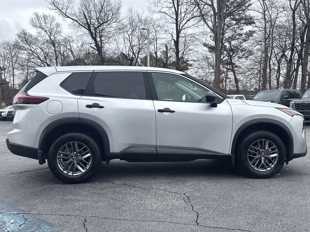 2025 Brilliant Silver Metallic Nissan Rogue S AWD SUV