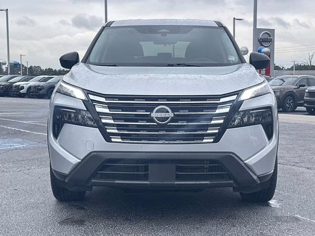 2025 Brilliant Silver Metallic Nissan Rogue S AWD SUV