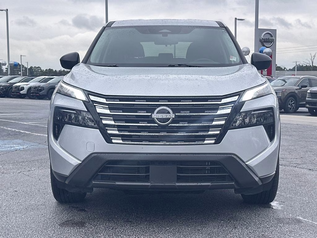 2025 Brilliant Silver Metallic Nissan Rogue S AWD SUV