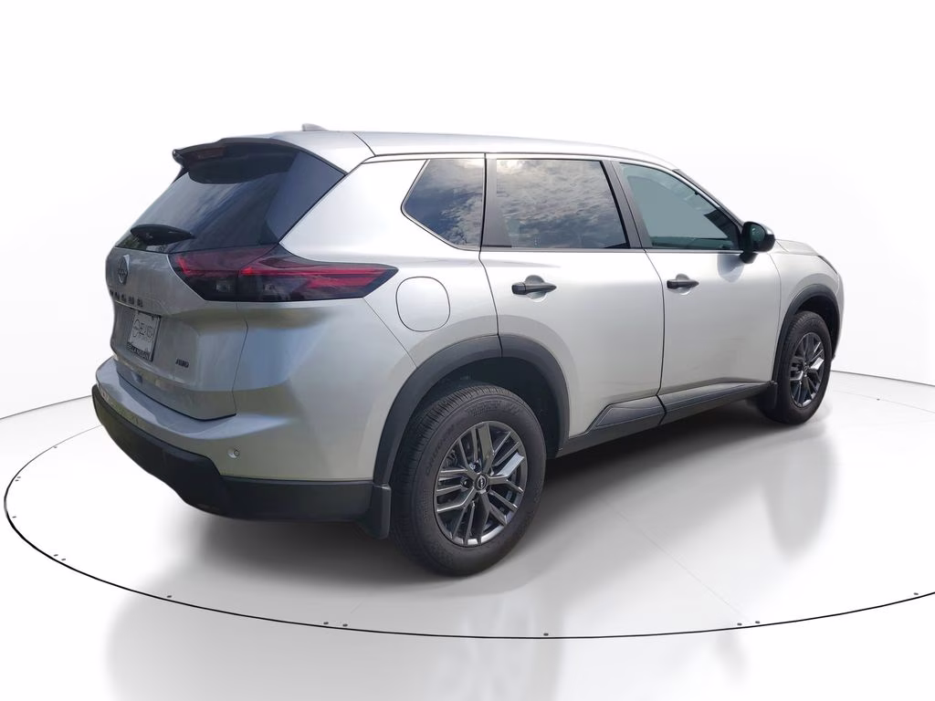 2025 Brilliant Silver Metallic Nissan Rogue S AWD SUV