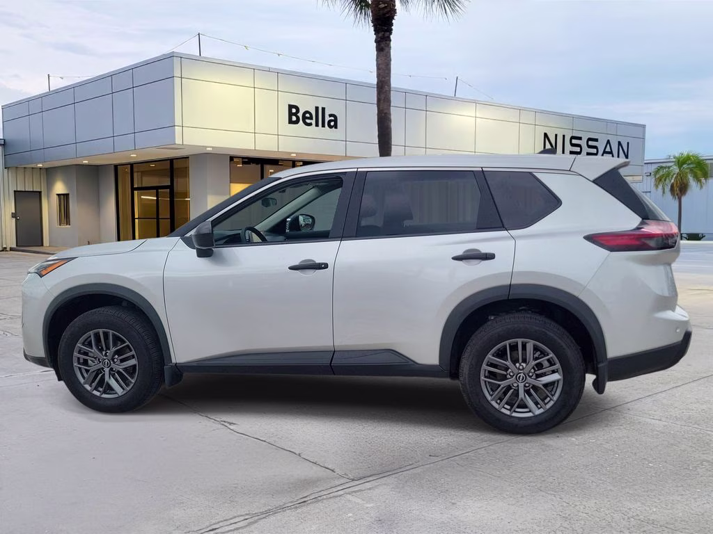 2025 Brilliant Silver Metallic Nissan Rogue S AWD SUV