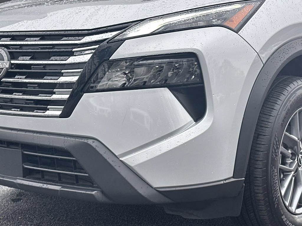 2025 Brilliant Silver Metallic Nissan Rogue S AWD SUV