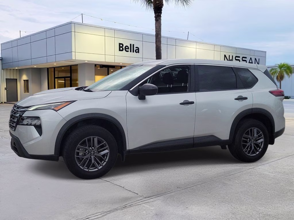 2025 Brilliant Silver Metallic Nissan Rogue S AWD SUV