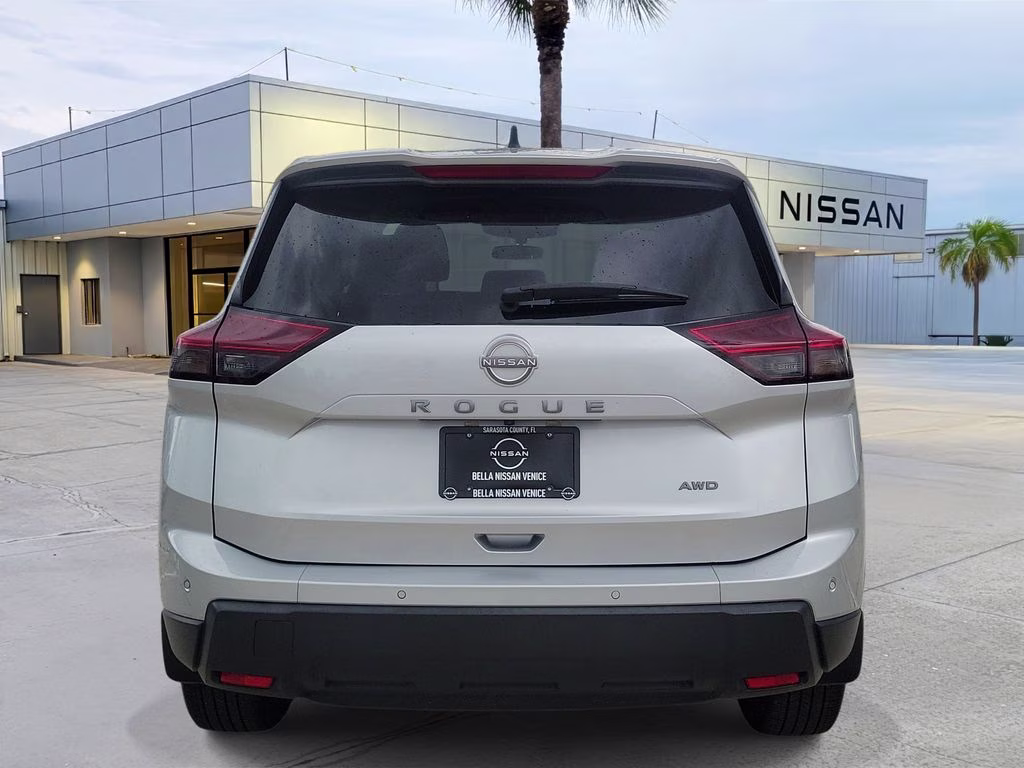 2025 Brilliant Silver Metallic Nissan Rogue S AWD SUV
