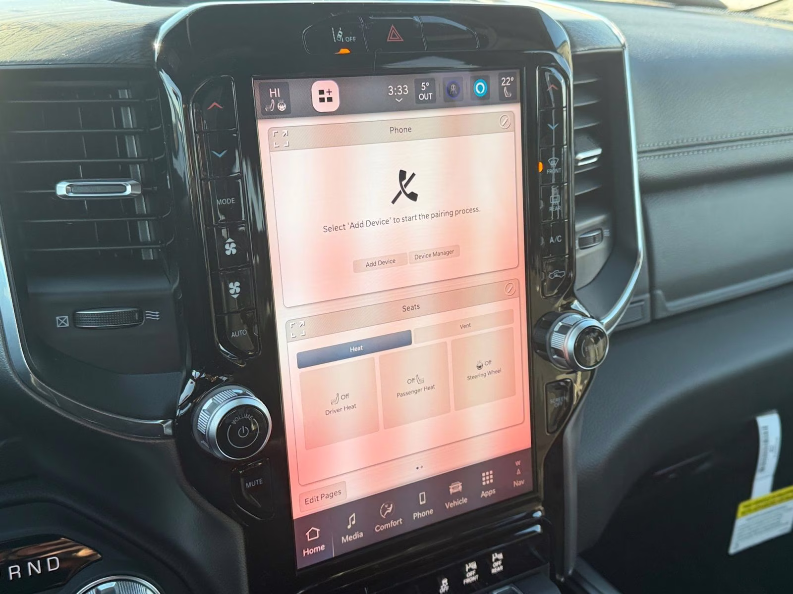 2026 Forged Blue Metallic Ram 1500 Laramie 4X4 Truck