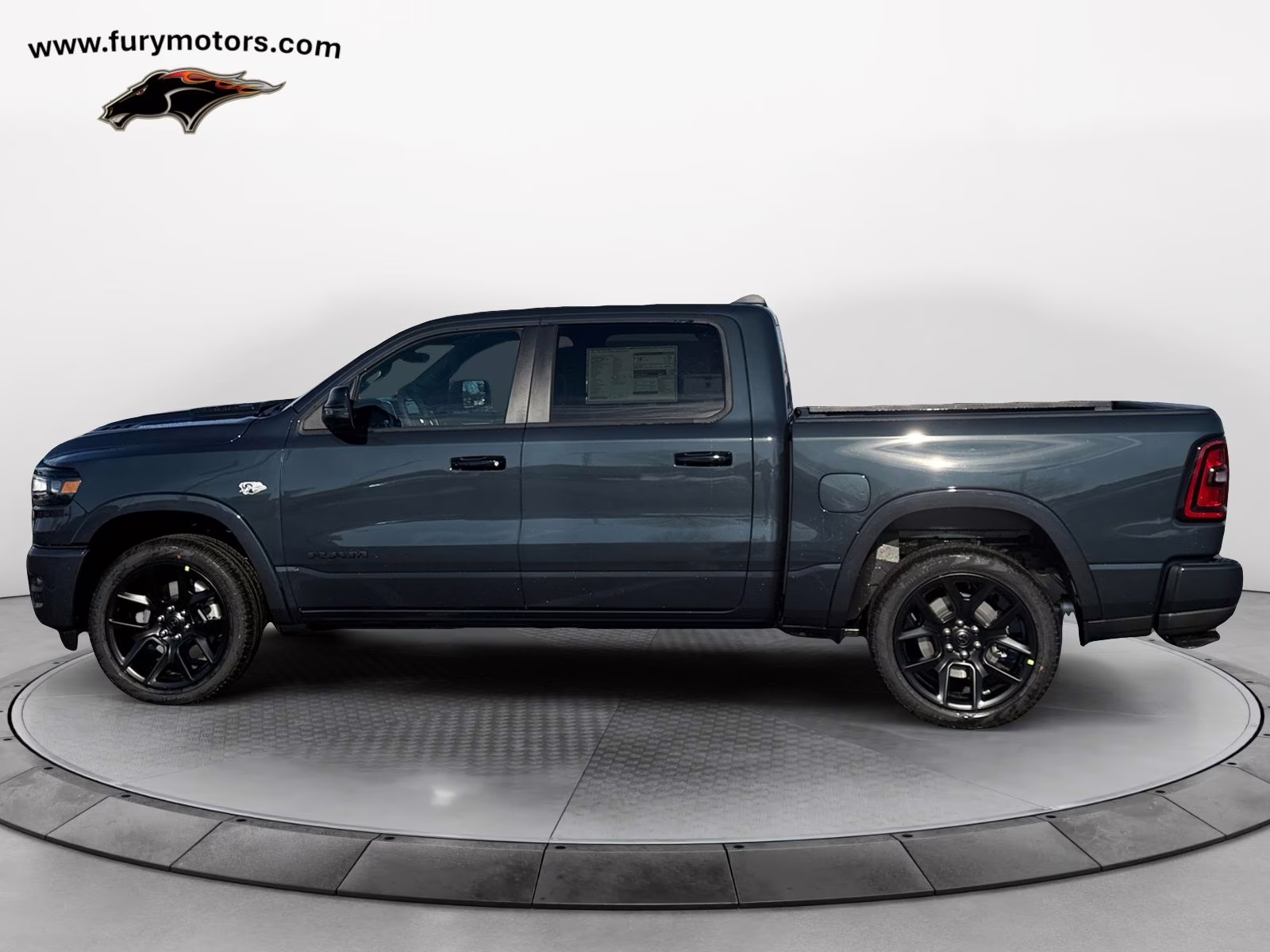 2026 Forged Blue Metallic Ram 1500 Laramie 4X4 Truck